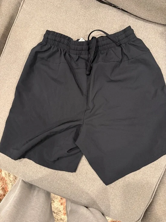 ASICS Men's Black Athletic Running Shorts with Drawstring - Picture 4 of 4